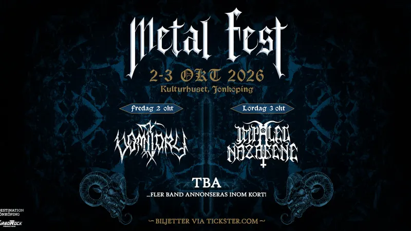 Metal Fest 2026@KulturhusetJKPG
