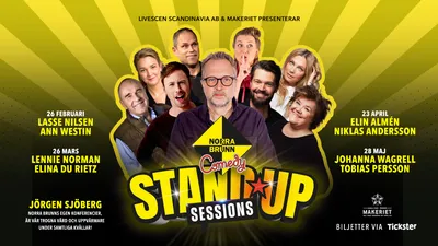 Norra Brunn Comedy på Makeriet