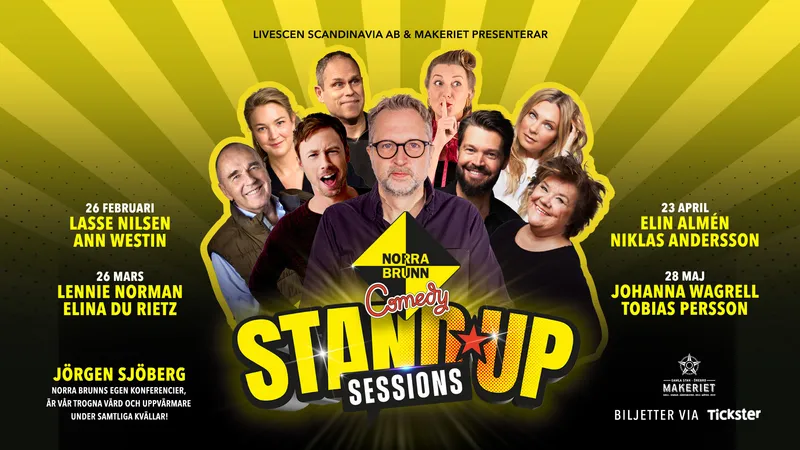 Norra Brunn Comedy på Makeriet