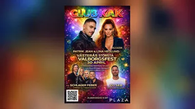 VÄSTERÅS STÖRSTA VALBORGSFEST MED CLUB KAK HBTQI