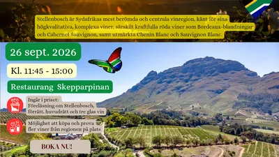 Vinlunch Stellenbosch