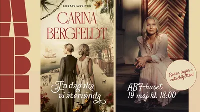 Förhandsrelease och boksamtal med Carina Bergfeldt