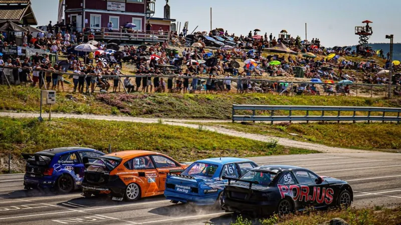 Rallycross-SM på Svampabanan
