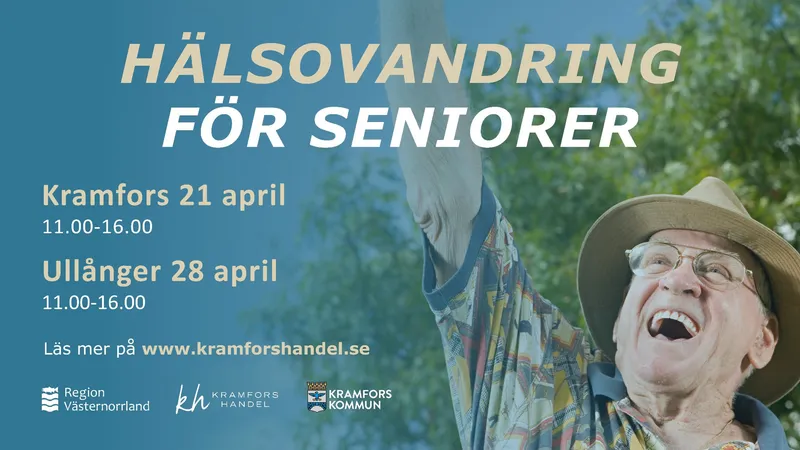 Hälsovandring för seniorer - Kramfors