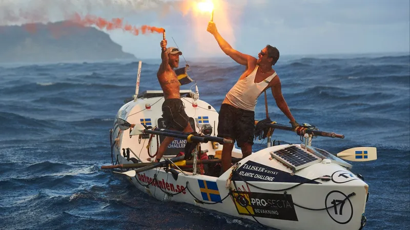 I roddbåt över Atlanten