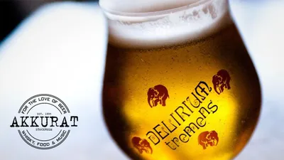 Ölprovning med Delirium