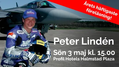 Peter Lindén Stridspilot & roadracinglegend