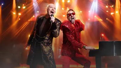 Elton John meets Freddie Mercury