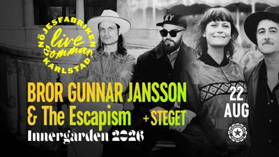 Bror Gunnar Jansson & The Escapism + Steget